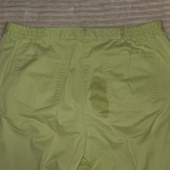 Ruby Rd. Vibrant Lime Pants - Picture 4 of 7